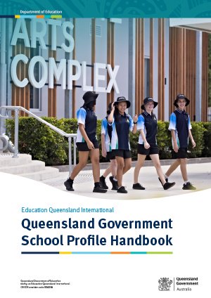 Queensland school profile handbook cover image